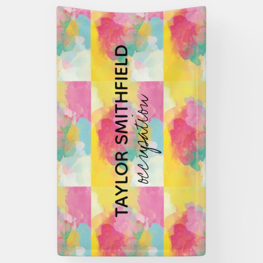 Paint-Spritzer Banner (Vertikal)