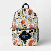 Paint Spritzer Bedruckter Rucksack (Vorderseite)