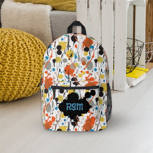 Paint Spritzer Bedruckter Rucksack