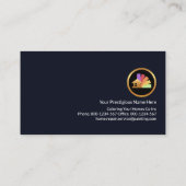 Paint Spritzer Blotches Zuhause Painting Visitenkarte (Rückseite)