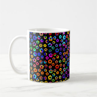 Paint Spritzer Blume Kaffeetasse