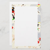 Paint Spritzer Briefpapier (Vorne/Hinten)