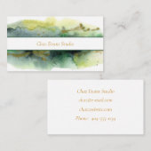 Paint Spritzer Business Card Visitenkarte (Vorne/Hinten)