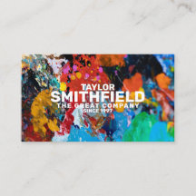 Paint Spritzer Business Card