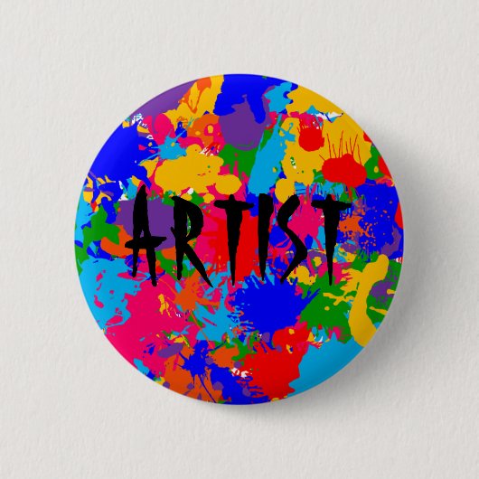Paint-Spritzer Button (Vorderseite)