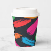 Paint Spritzer Cup 8 oz für das Logo Pappbecher (Links)
