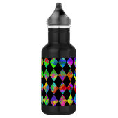 Paint Spritzer Diamond Pattern Edelstahlflasche (Rechts)