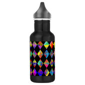 Paint Spritzer Diamond Pattern Edelstahlflasche (Links)