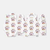 Paint Spritzer Dog Paw Print Geschenkschachtel (Ungefaltet)