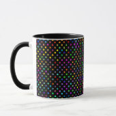 Paint Spritzer Dots Tasse (Links)