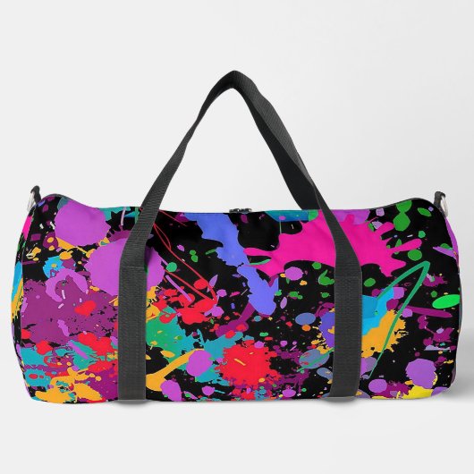 Paint Spritzer Duffle Bag (Vorderseite)