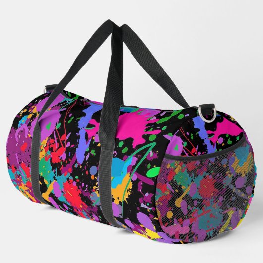 Paint Spritzer Duffle Bag (Rechte Ecke)