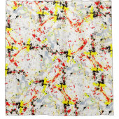 Paint Spritzer Duschvorhang (Vorderseite)