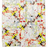 Paint Spritzer Duschvorhang (Vorderseite)