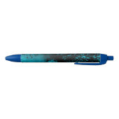 Paint Spritzer Effect Blue & Black Kugelschreiber (Unterseite)