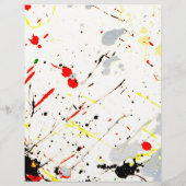 Paint Spritzer Flyer (Hinten)