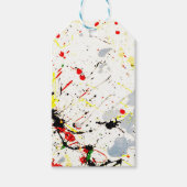 Paint Spritzer Geschenkanhänger (Vorderseite)