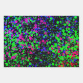 Paint Spritzer Geschenkpapier Set (Vorderseite 3)