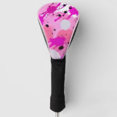 Paint Spritzer Golf Head Cover Golf Headcover (Vorderseite)