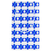 Paint Spritzer Jewish Stars Kleine Geschenktüte (Vorderseite)