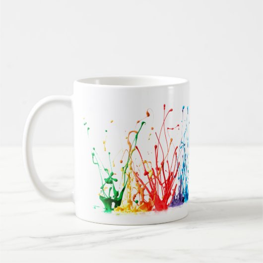 Paint-Spritzer Kaffeetasse (Links)