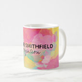 Paint-Spritzer Kaffeetasse (VorderseiteRechts)