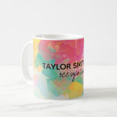 Paint-Spritzer Kaffeetasse (Vorderseite Links)
