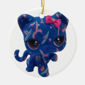 Paint Spritzer Kitty Ornament (Vorne)