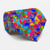 Paint Spritzer Krawatte (Gerollt)