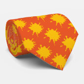 Paint Spritzer Krawatte (Gerollt)