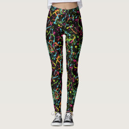Paint Spritzer Leggings