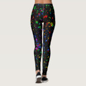 Paint-Spritzer Leggings (Rückseite)