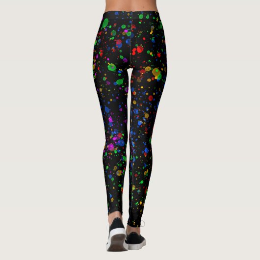 Paint-Spritzer Leggings (Rückseite)
