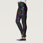 Paint-Spritzer Leggings (Links)