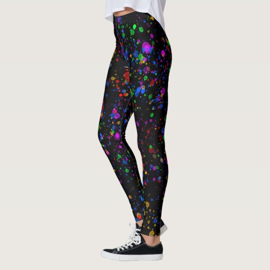 Paint-Spritzer Leggings (Links)