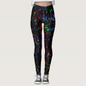 Paint-Spritzer Leggings (Vorderseite)
