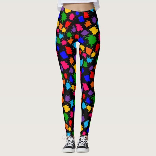 Paint Spritzer Leggings (Vorderseite)