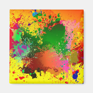 Paint Spritzer Magnet