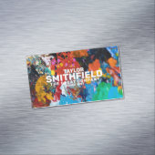 Paint-Spritzer Magnetische Visitenkarte (Beispiel)