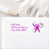 Paint Spritzer Mailing Labels (Insitu)