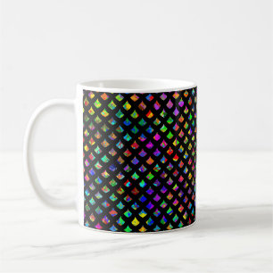 Paint Spritzer Mermaid Scales Kaffeetasse