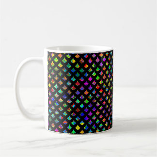 Paint Spritzer Mermaid Scales Kaffeetasse
