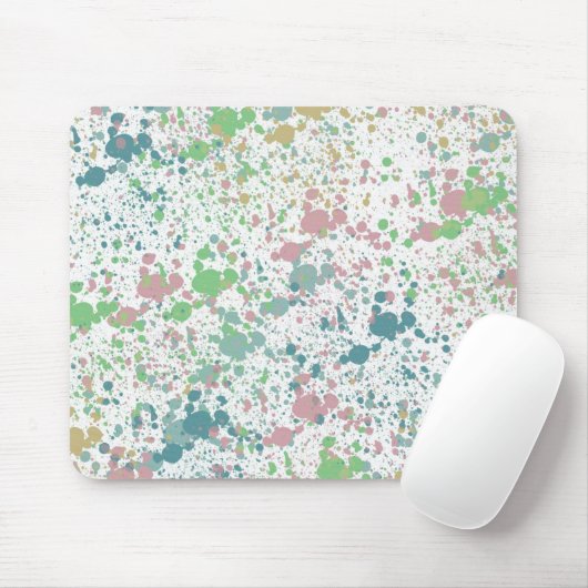 Paint Spritzer Mix Mousepad (Mit Mouse)
