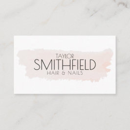 Paint Spritzer Modern Salon Nails Haartrockner Visitenkarte