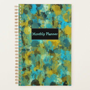 Paint Spritzer Monthly Planer