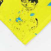 Paint Spritzer - Motocross Rider Fleecedecke (Ecke)