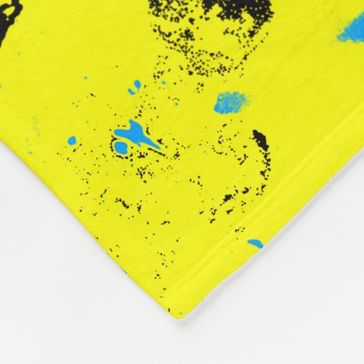 Paint Spritzer - Motocross Rider Fleecedecke (Ecke)