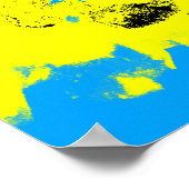 Paint Spritzer - Motocross Rider Poster (Ecke)