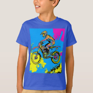 Paint Spritzer - Motocross Rider T-Shirt
