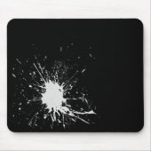 Paint-Spritzer Mousepad (Vorne)